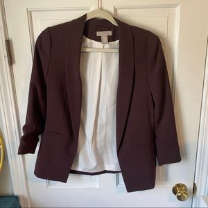 H&M Maroon blazer